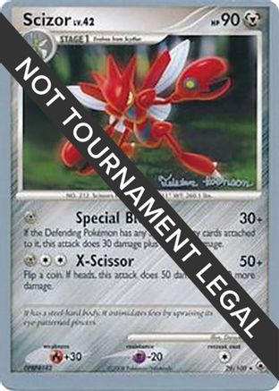 Scizor - 2008 (Tristan Robinson) 029  World Championship Decks - Rare