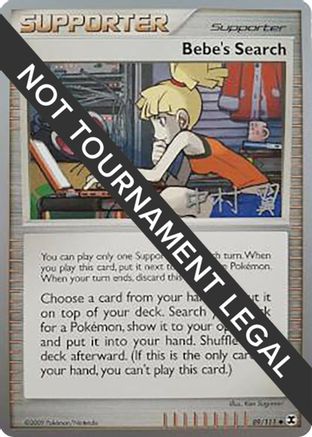 Bebe's Search - 2009 (Tsubasa Nakamura) 089  World Championship Decks - Uncommon
