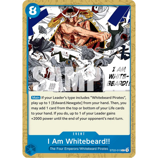 I Am Whitebeard!! (ST22-015) - Starter Deck 22: Ace & Newgate