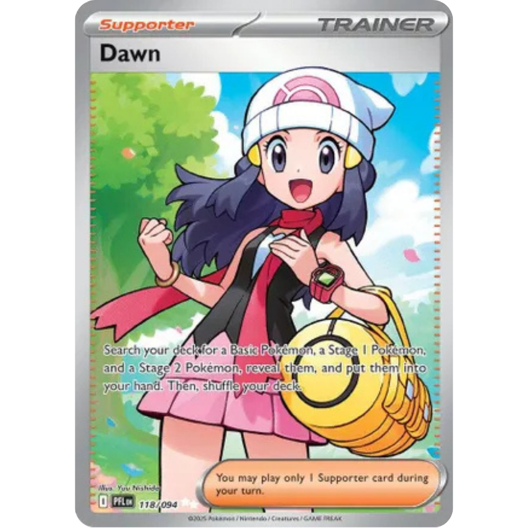 Dawn 118/094  - Holofoil ME02 Phantasmal Flames - Ultra Rare