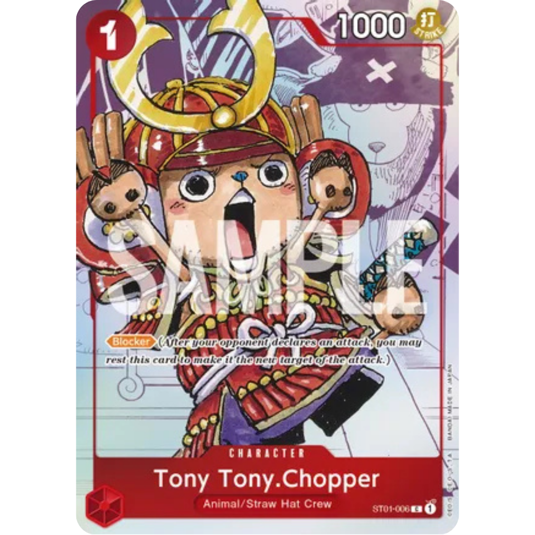 Tony Tony.Chopper - ST01-006 (Alternate Art) (ST01-006) - One Piece Promotion Cards Foil