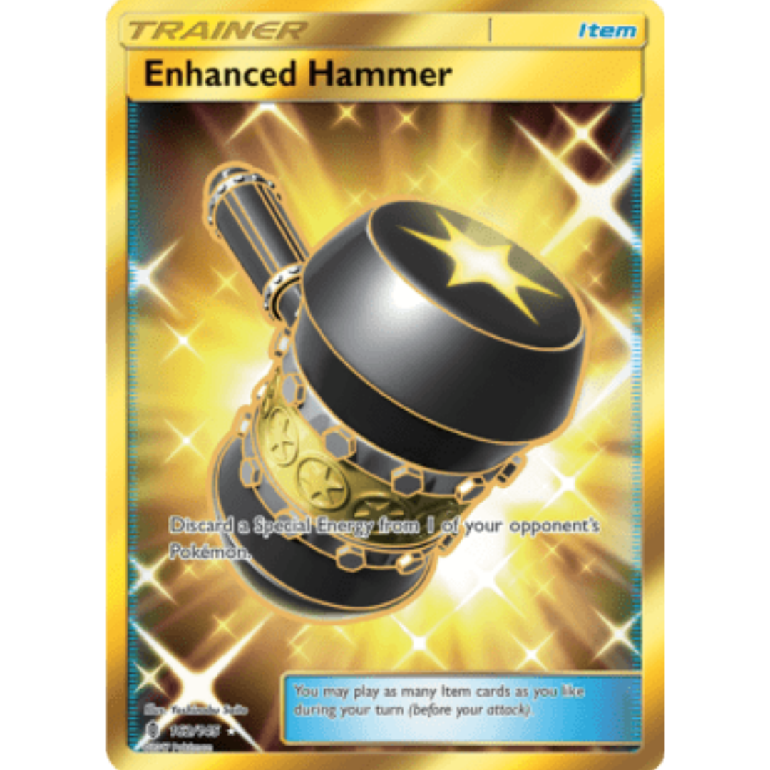 Enhanced Hammer (Secret)/145  - Holofoil SM  Guardians Rising - Secret Rare