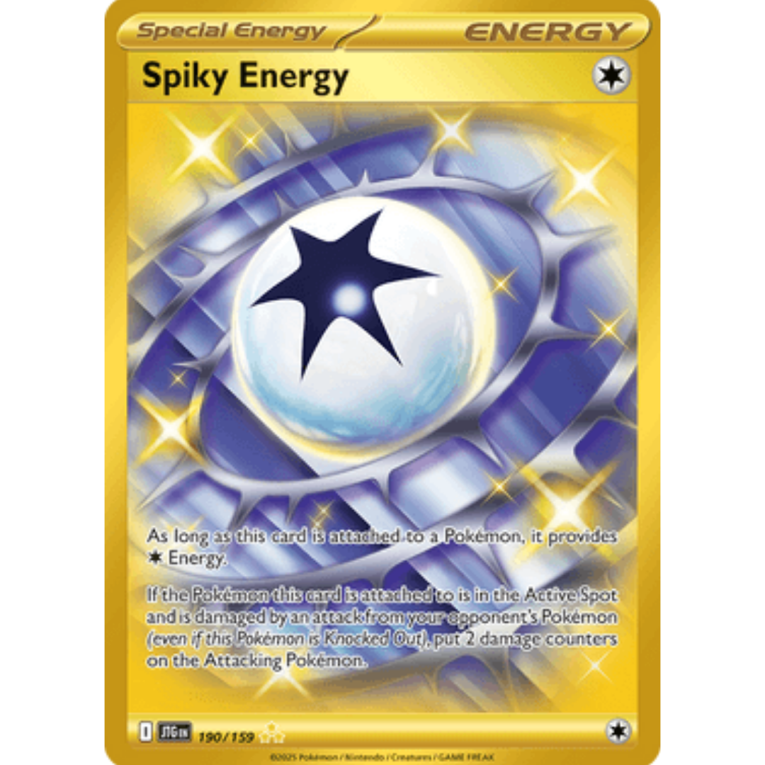 Spiky Energy 190/159  - Holofoil SV09 Journey Together - Hyper Rare