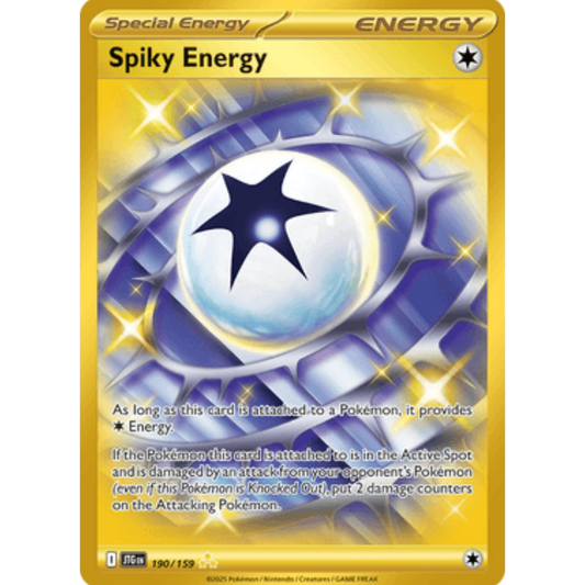 Spiky Energy 190/159  - Holofoil SV09 Journey Together - Hyper Rare