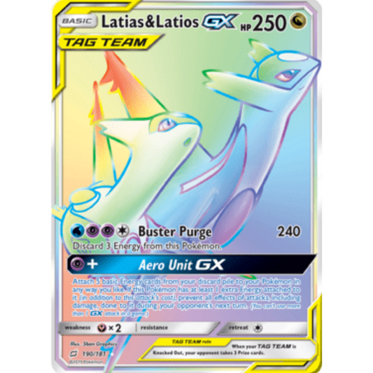 Latias & Latios GX (190/181) [Sun & Moon: Team Up]