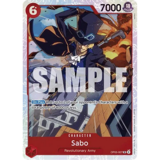 Sabo (OP05-007) (Reprint) (OP05-007) - Premium Booster -The Best- Foil