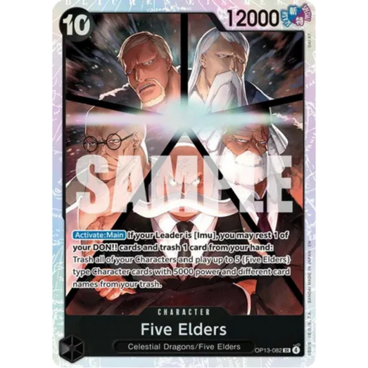 Five Elders (OP13-082) - Carrying On His Will Foil