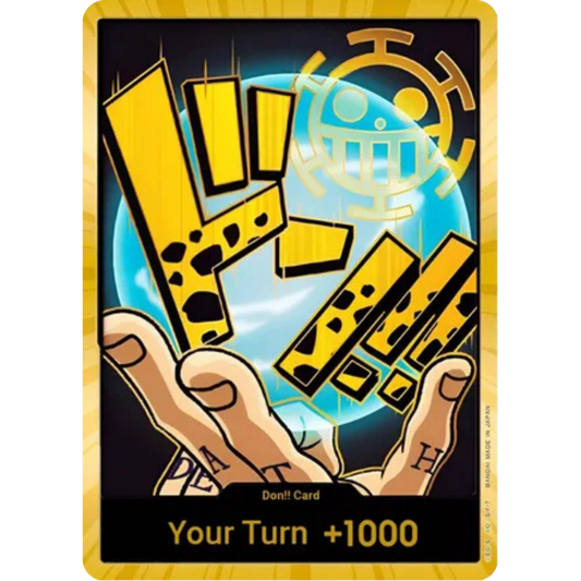 DON!! Card (Trafalgar Law) (Gold) - Premium Booster -The Best- Foil
