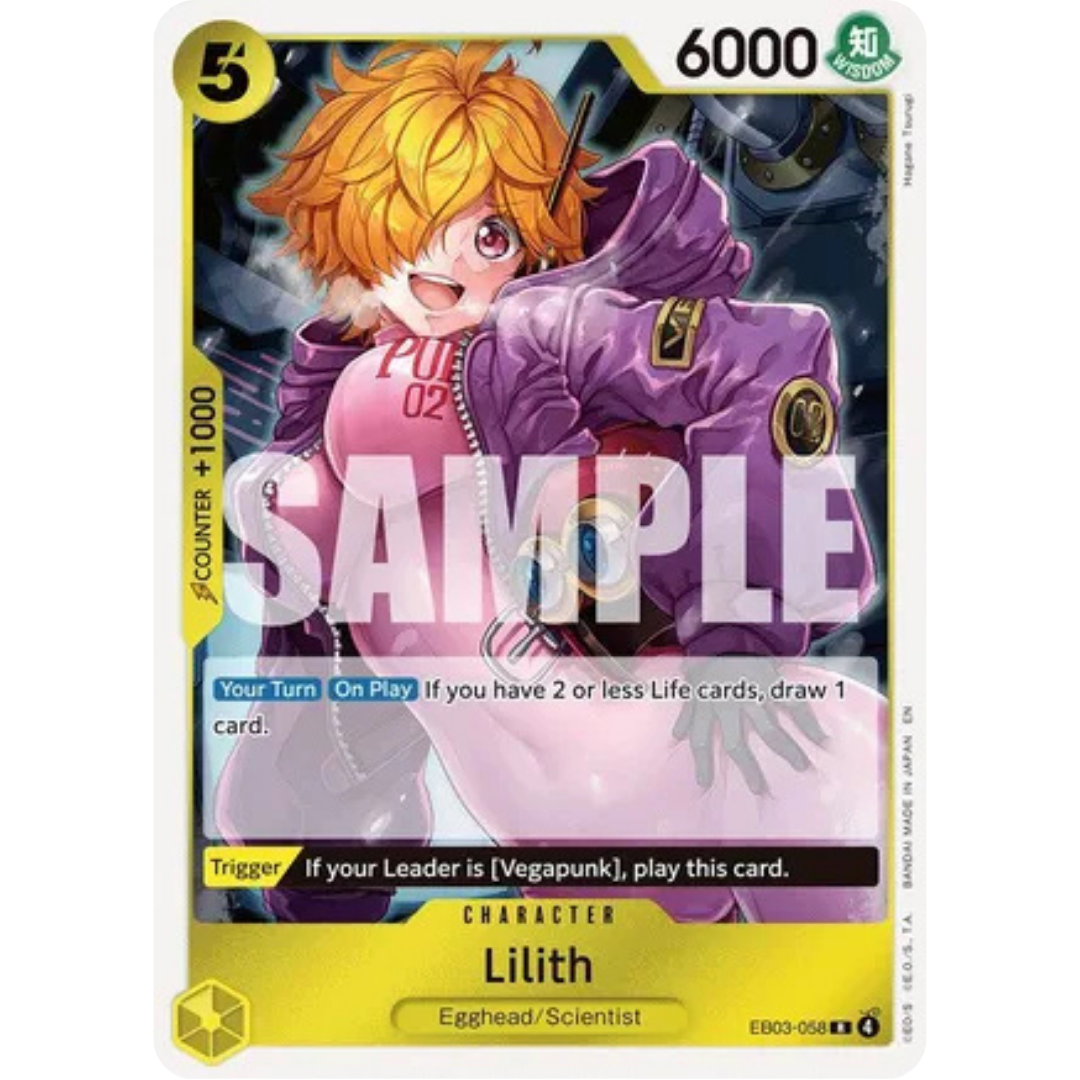 Lilith (EB03-058) - Extra Booster: One Piece Heroines Edition Foil