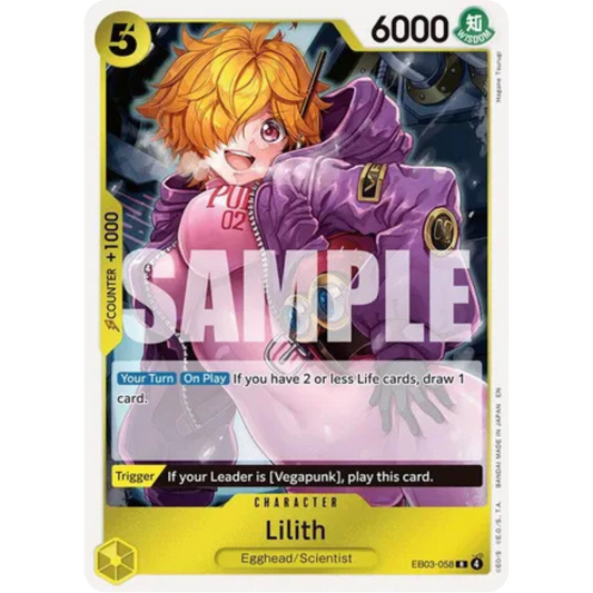 Lilith (EB03-058) - Extra Booster: One Piece Heroines Edition Foil