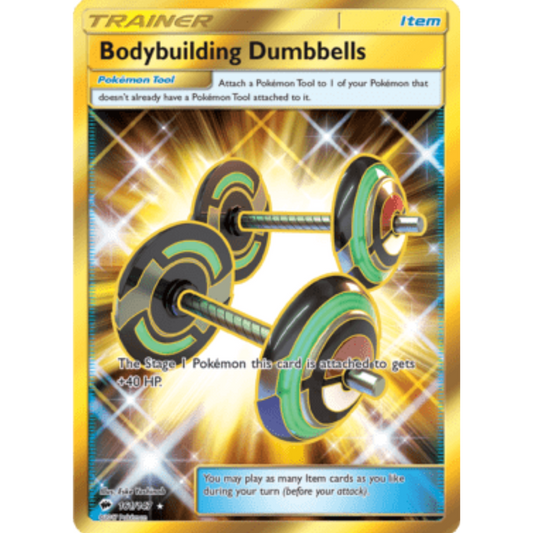 Bodybuilding Dumbbells (161/147) [Sun & Moon: Burning Shadows]