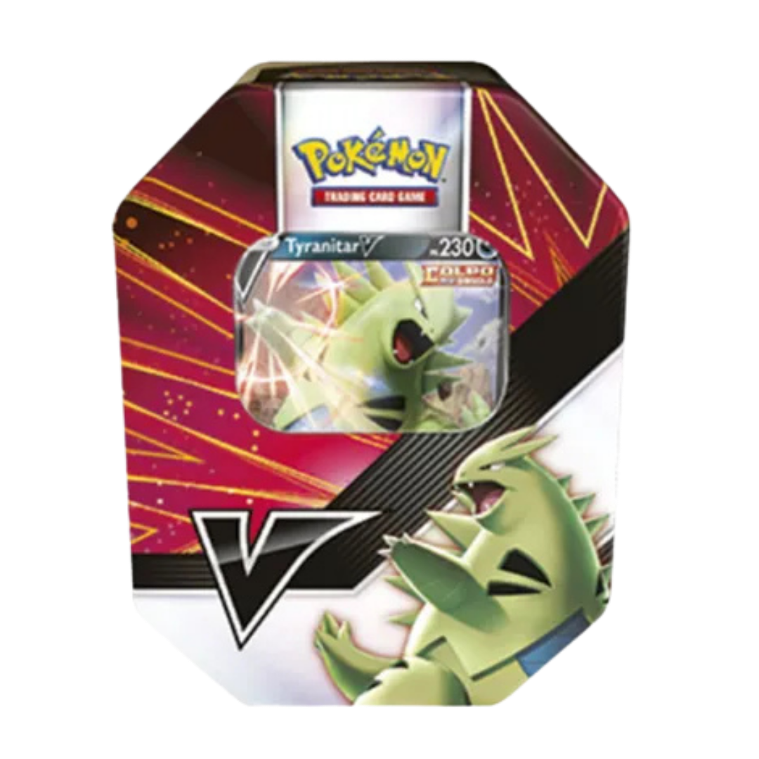 V Strikers Tin [Tyranitar V] (International Version)
