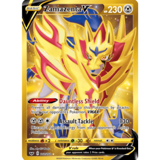 Zamazenta V (212/202) [Sword & Shield: Base Set]
