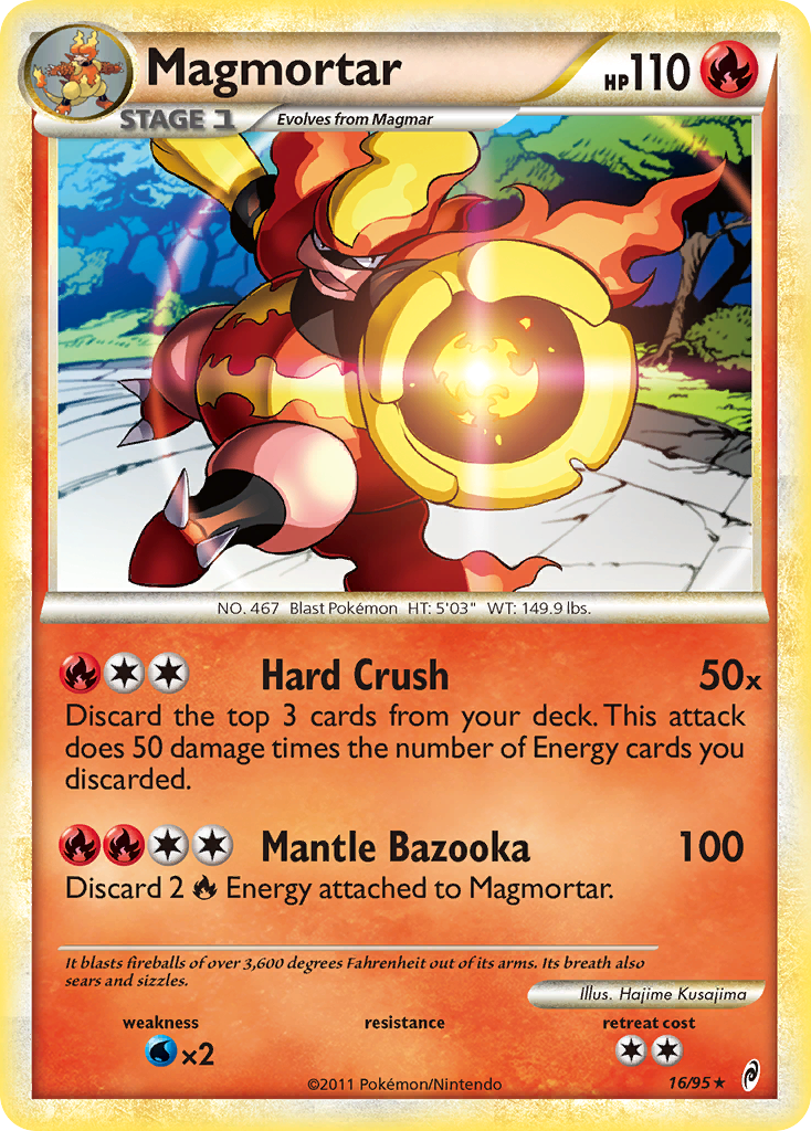 Magmortar  - Holofoil Call of Legends - Holo Rare