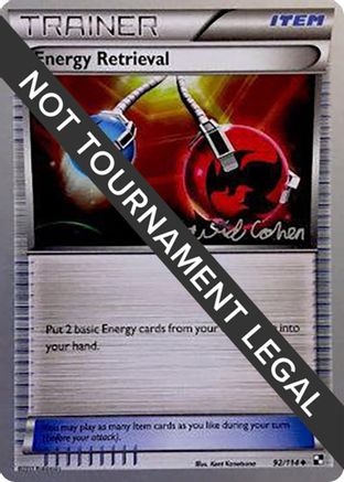 Energy Retrieval - 2011 (David Cohen) 092  World Championship Decks - Uncommon