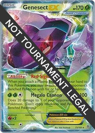 Genesect EX - 2014 (Andrew Estrada) 011  World Championship Decks - Ultra Rare