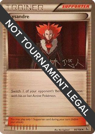 Lysandre - 2014 (Haruto Kobayashi) 090  World Championship Decks - Uncommon