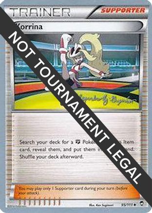 Korrina - 2015 (Alejandro Ng-Guzman) 095  World Championship Decks - Uncommon