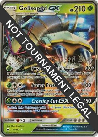 Golisopod GX 017  World Championship Decks - Ultra Rare