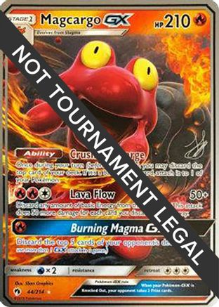 Magcargo GX - 2019 (Henry Brand) 044  World Championship Decks - Ultra Rare