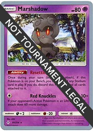 Marshadow - 2019 (Haruki Miyamoto) 081  World Championship Decks - Rare