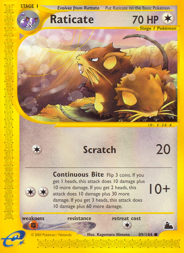 Raticate  Skyridge - Common