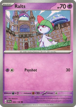 Ralts 084/198  SV01 Scarlet & Violet Base Set - Common