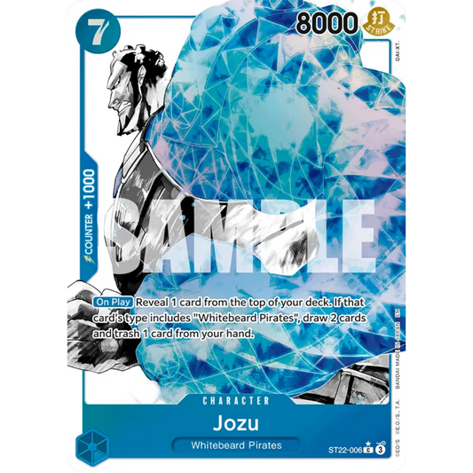 Jozu (Parallel) (ST22-006) - Starter Deck 22: Ace & Newgate Foil