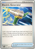 Electric Generator 170  - Reverse Holofoil SV01 Scarlet & Violet Base Set - Uncommon