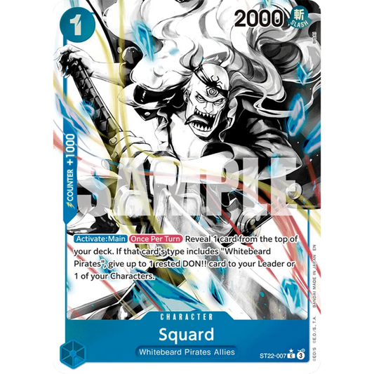 Squard (Parallel) (ST22-007) - Starter Deck 22: Ace & Newgate Foil