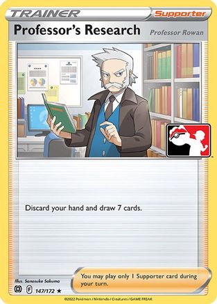 Professor's Research/172  - Holofoil Prize Pack Series Cards - Rare