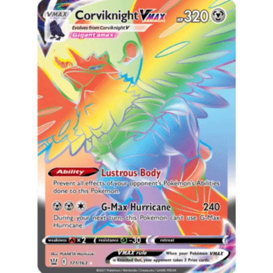 Corviknight VMAX (171/163) [Sword & Shield: Battle Styles]