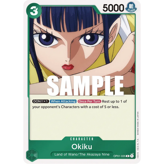 Okiku (OP01-035) - Romance Dawn Foil