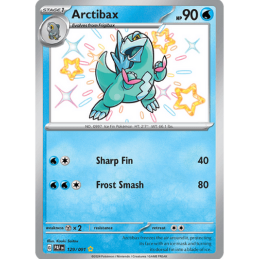 Arctibax (129/091) [Scarlet & Violet: Paldean Fates]