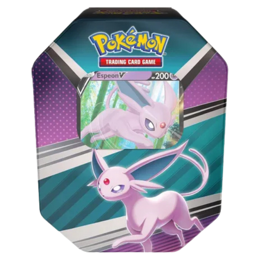 V Heroes Tin [Espeon V] (International Version)