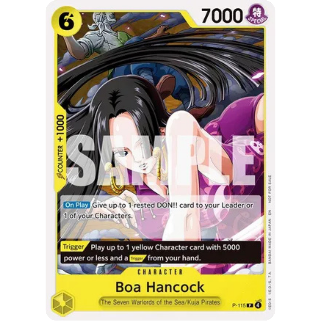 Boa Hancock (OP15 Release Event) (P-115) - One Piece Promotion Cards