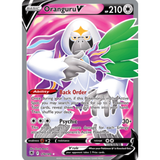 Oranguru V (179/189) [Sword & Shield: Astral Radiance]