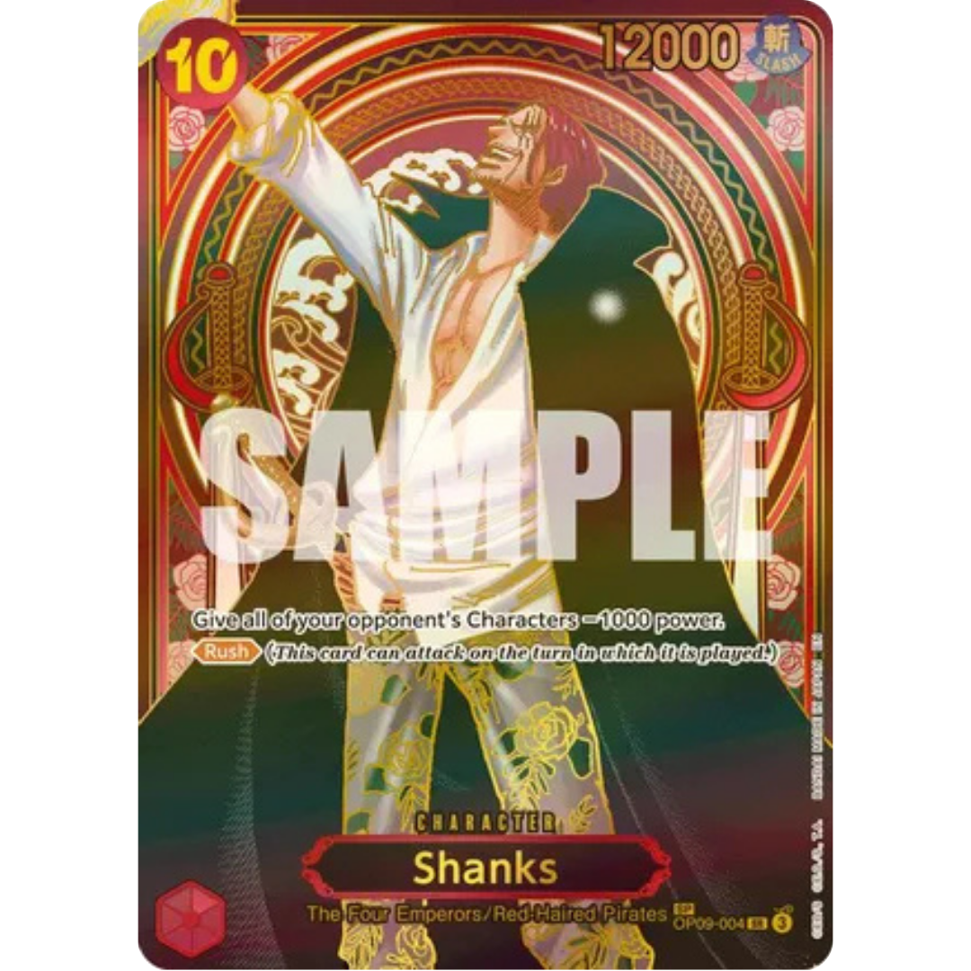 Shanks - OP09-004 (SP) (Gold) (OP09-004) - Carrying On His Will Foil
