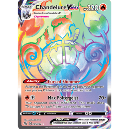 Chandelure VMAX (265/264) [Sword & Shield: Fusion Strike]