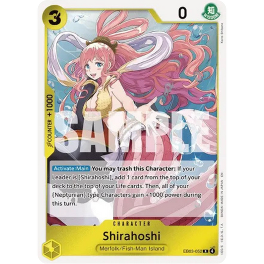 Shirahoshi (EB03-052) - Extra Booster: One Piece Heroines Edition Foil