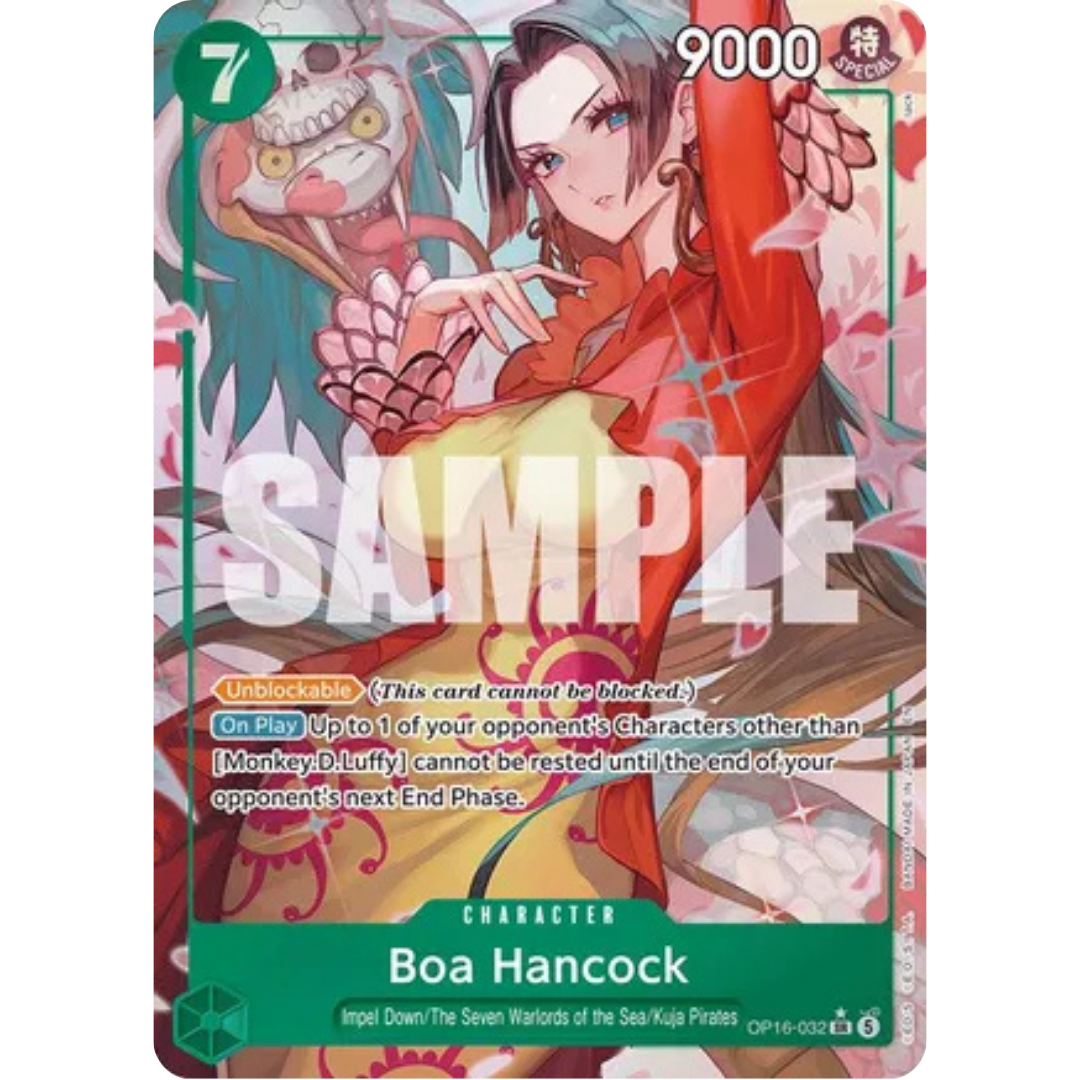 Boa Hancock (Alternate Art) (OP16-032) - The Time of Battle Foil