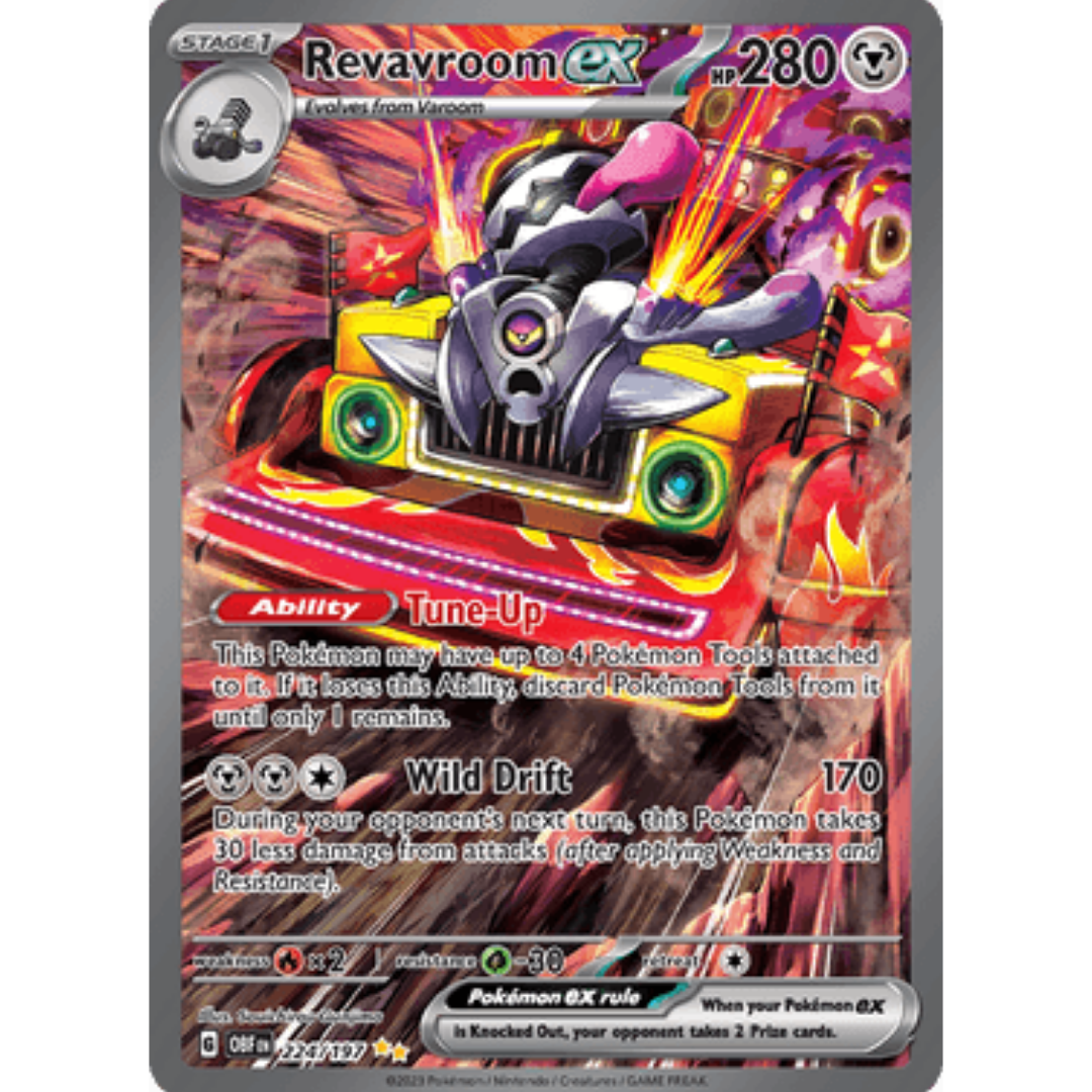 Revavroom ex (224/197) [Scarlet & Violet: Obsidian Flames]