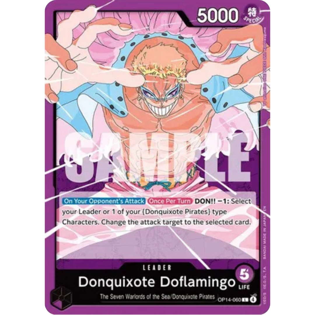 Donquixhote Doflamingo (OP14-060) - The Azure Sea's Seven