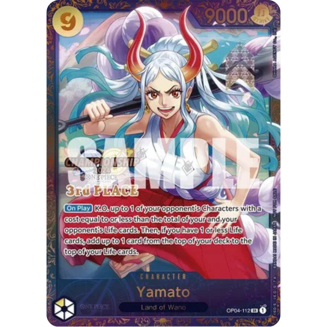 Yamato (Championship 2024 Finals 3rd Place) (OP04-112) - One Piece Promotion Cards Foil