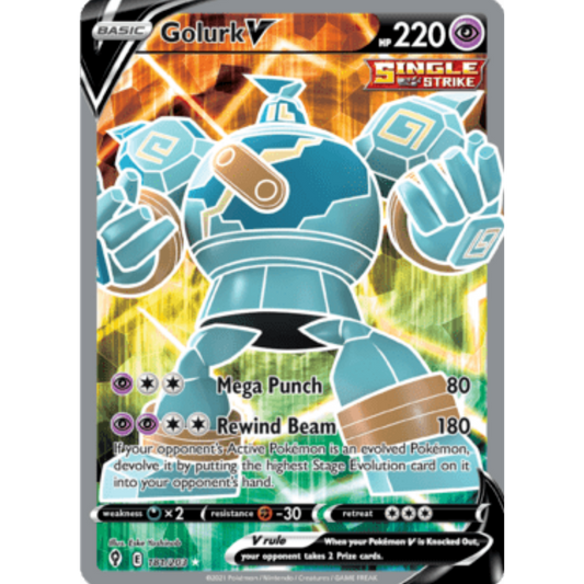 Golurk V (181/203) [Sword & Shield: Evolving Skies]