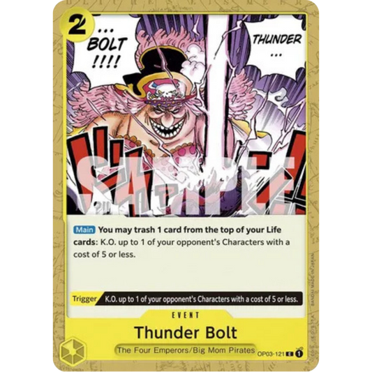 Thunder Bolt (OP03-121) - Starter Deck 20: YELLOW Charlotte Katakuri