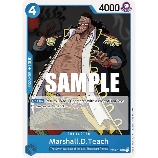 Marshall.D.Teach (ST03-014) - Starter Deck 3: The Seven Warlords of The Sea