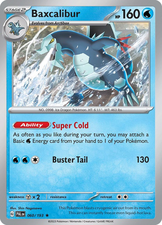Baxcalibur 060/193  Deck Exclusives - Promo