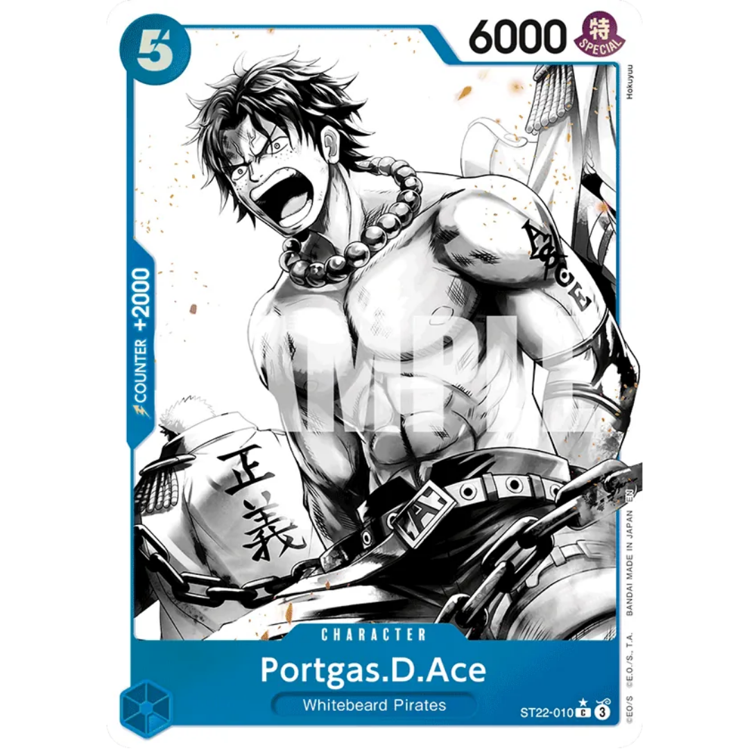 Portgas.D.Ace (Parallel) (ST22-010) - Starter Deck 22: Ace & Newgate Foil