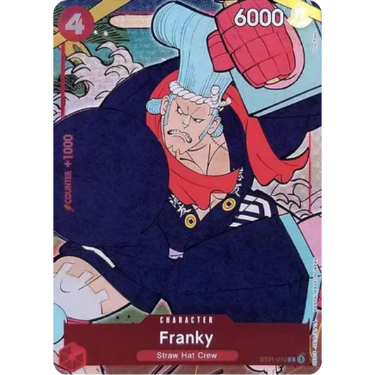 Franky (English Version 1st Anniversary Set) (ST01-010) - One Piece Promotion Cards Foil